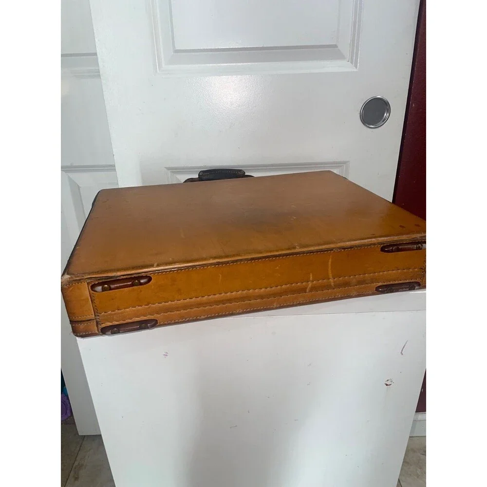 Hartmann Luggage Belting Leather Deluxe Slimline 4